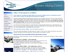 Tablet Screenshot of bicestergliding.com